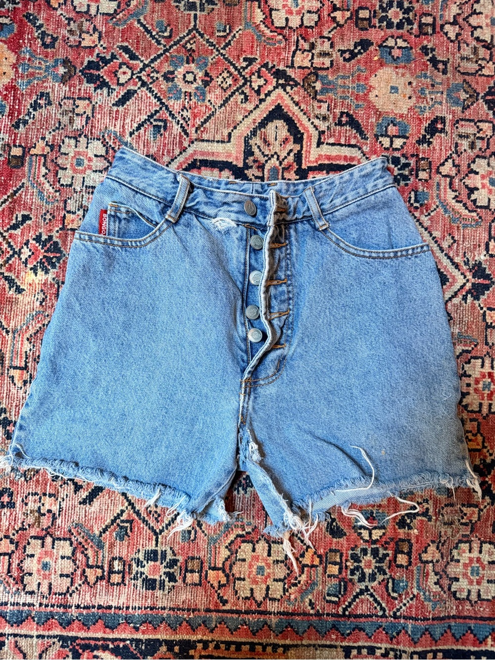 Vintage 90s BONGO 26" High Waisted Jean Shorts